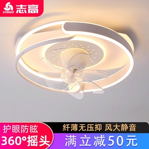 志高吸顶灯卧室主卧次卧摇头吊扇