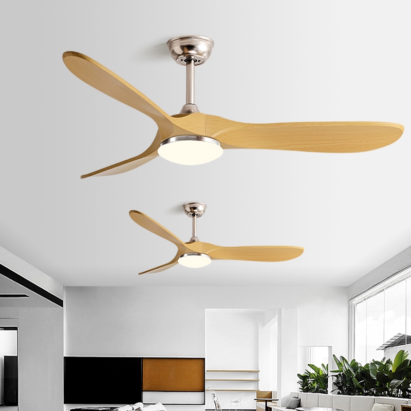 大风力风扇灯吊扇灯北欧家用客厅燈商用复古餐厅变频一体电風扇吊