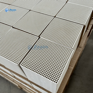 莫来石蜂窝陶瓷蓄热体 挡板砖 ROT热焚烧炉 蓄热保温 耐磨材料