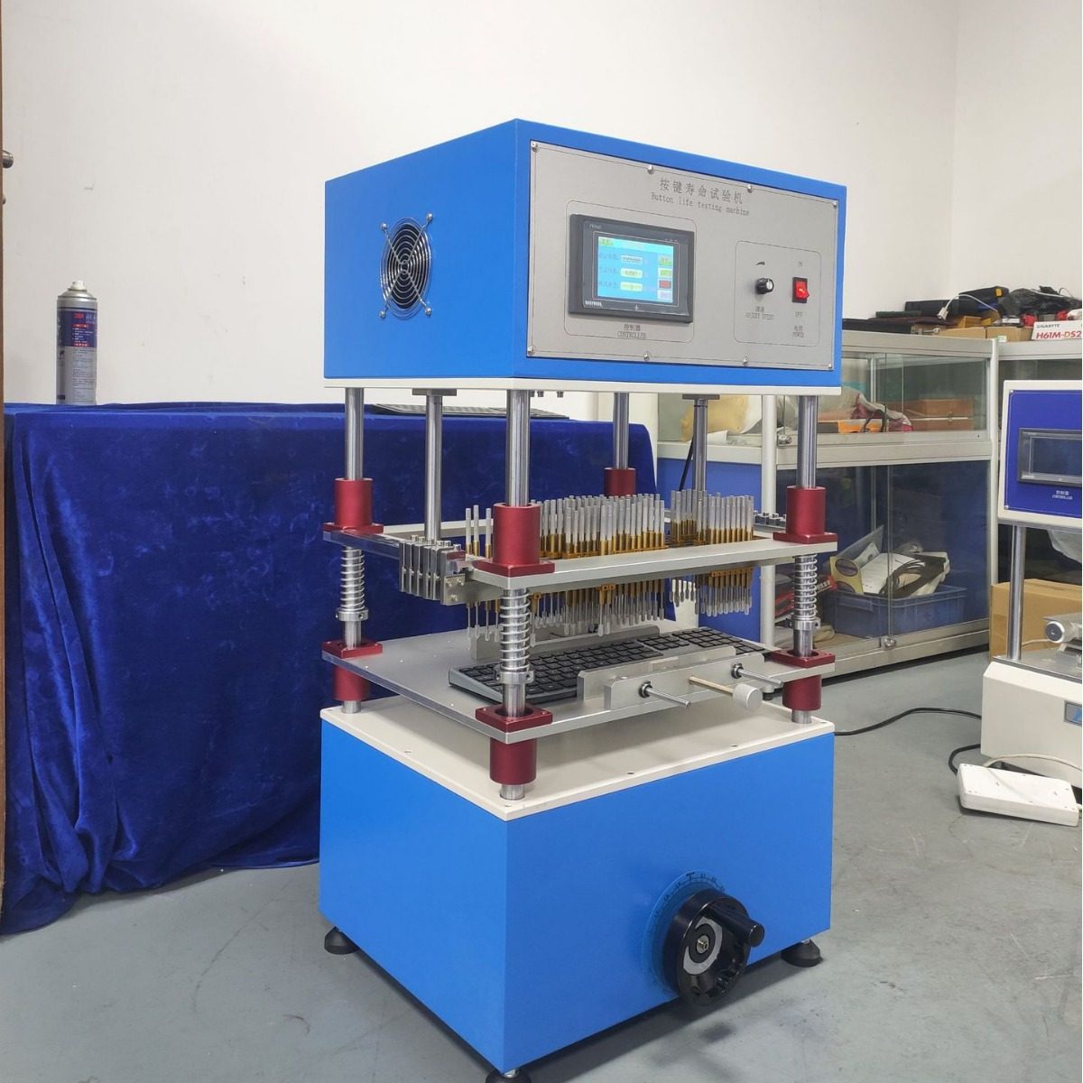 键盘按键寿命试验机多工位笔记本计算机键盘按键耐久度使用试验机,五金/工具,其它仪表仪器,淘宝优惠券,粉丝福利购,淘宝优惠卷