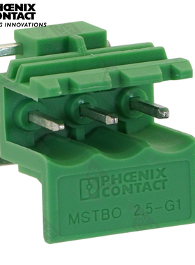 原装PHOENIX凤凰接线端子电子模块外壳MSTBO 2.5/ 3-G1L 1861028
