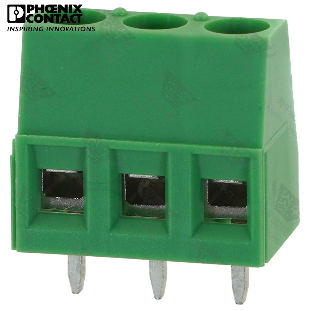 原装进口PHOENIX菲尼克斯PCB接线端子MKDS 1.5/ 3-5.08 1715734