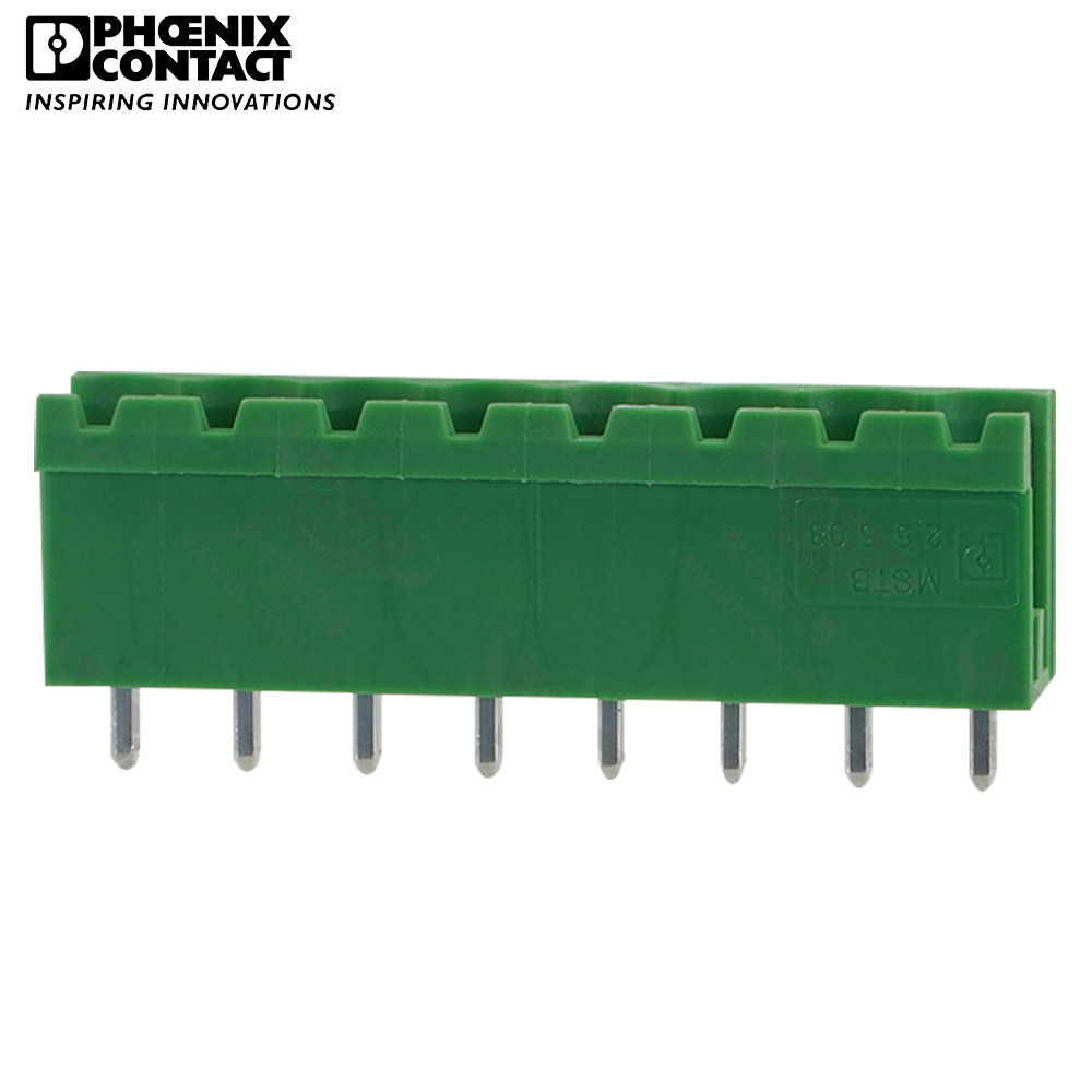 原装进口PHOENIX菲尼克斯PCB接线端子MSTBV2.5/ 8-G-5.08 1758076