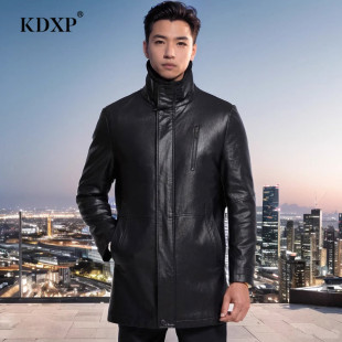 潮流休闲潮牌高级感加厚外套 皮夹克2024新款 秋季 时尚 轻奢加绒大码