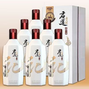 【2021年原箱6瓶】君道贵酿六德礼酒 53度酱香型3000ml白酒批量