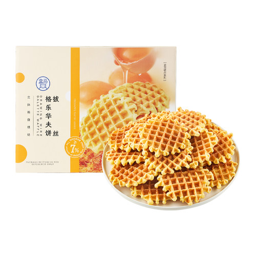 盒马拔丝格乐华夫饼1.12kg