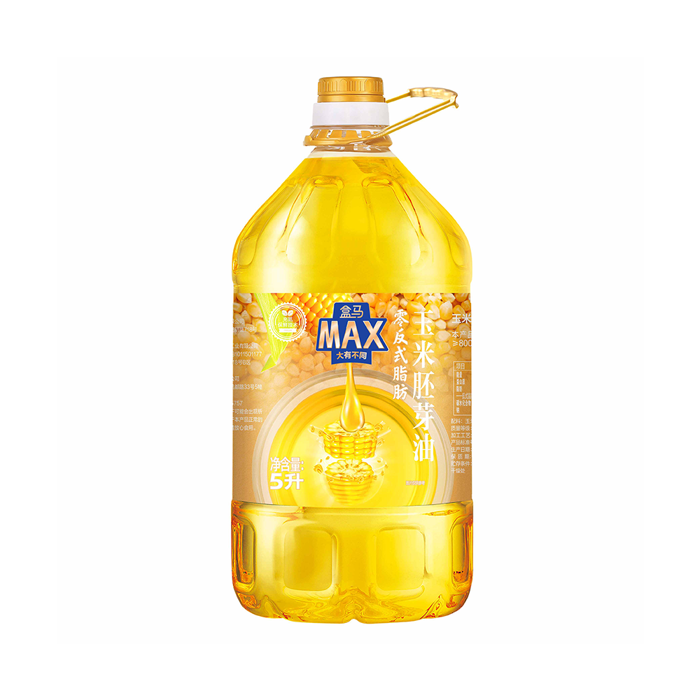 盒马MAX 零反式脂肪玉米胚芽油 5L特级非转基因玉米食用油