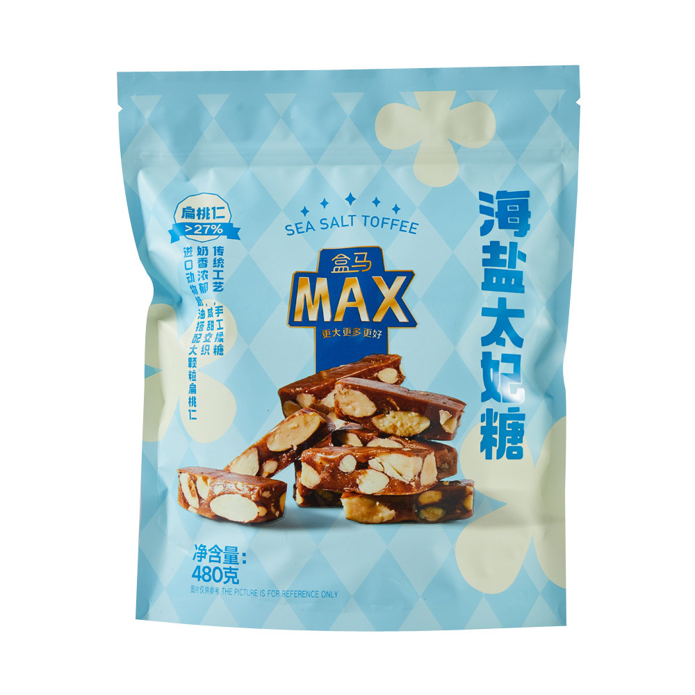 盒马MAX海盐太妃糖480g太妃糖大颗扁桃仁独立装果香酥脆奶香浓使用感如何?