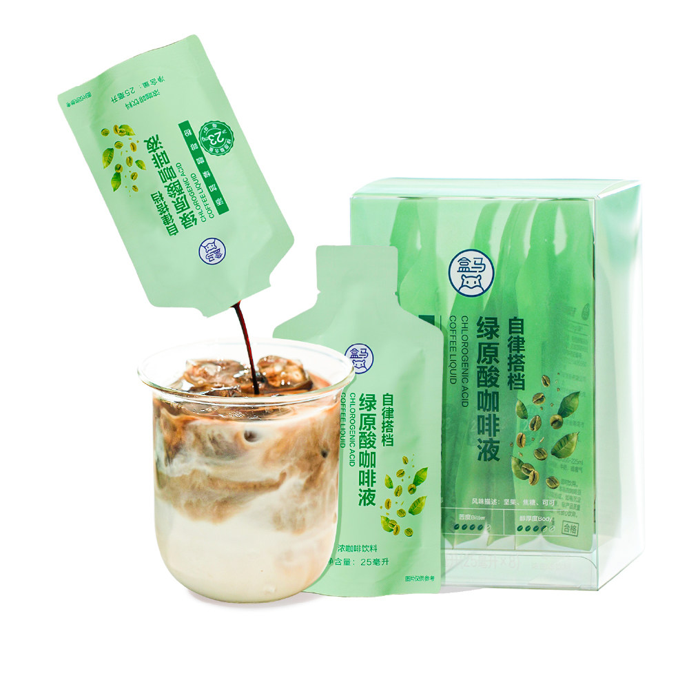 盒马 自律搭档绿原酸咖啡液 25ml*8支