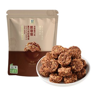 盒马 黑巧双籽燕麦脆墩墩 浓醇榛巧味 380g