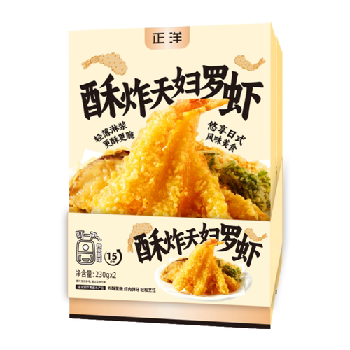 正洋 酥炸天妇罗虾 460g