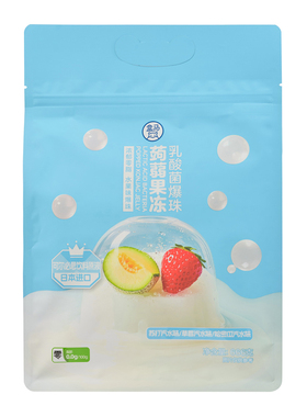 盒马 乳酸菌爆珠蒟蒻果冻 666g
