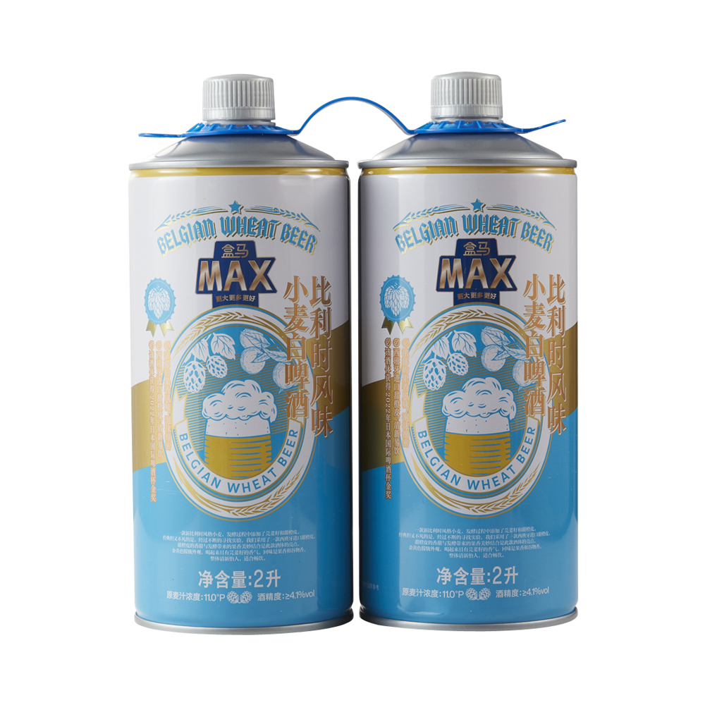 盒马MAX比利时小麦白啤酒