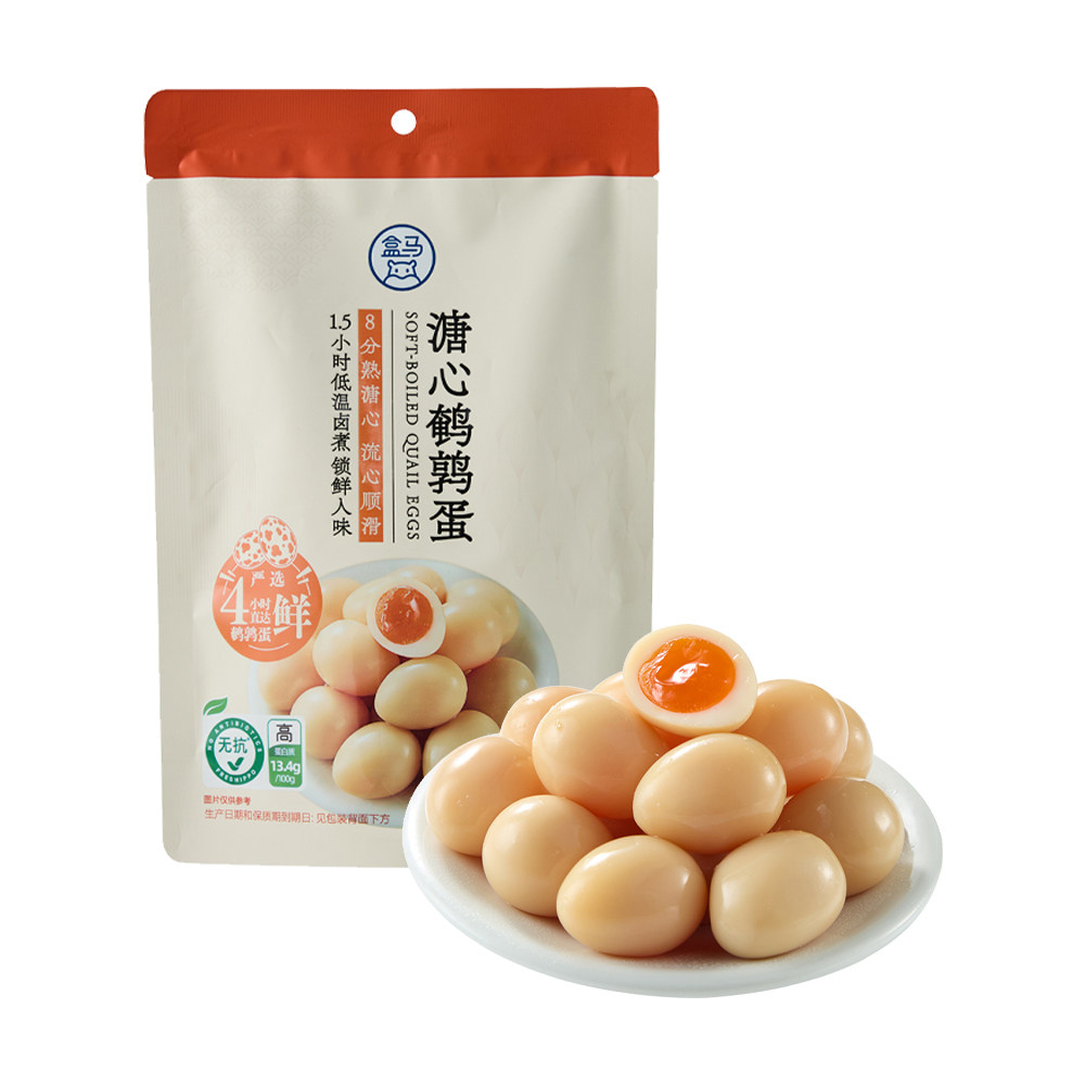 盒马 溏心鹌鹑蛋 150g