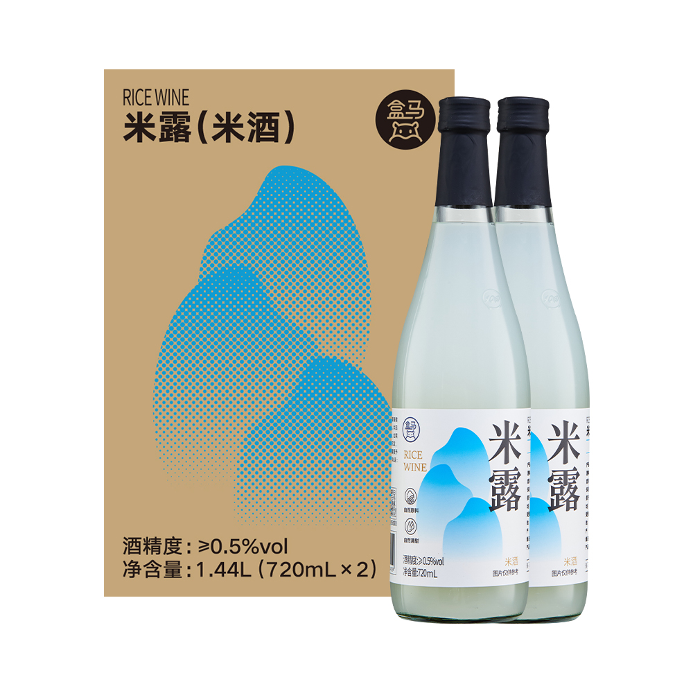 盒马 米露 720ml*2瓶