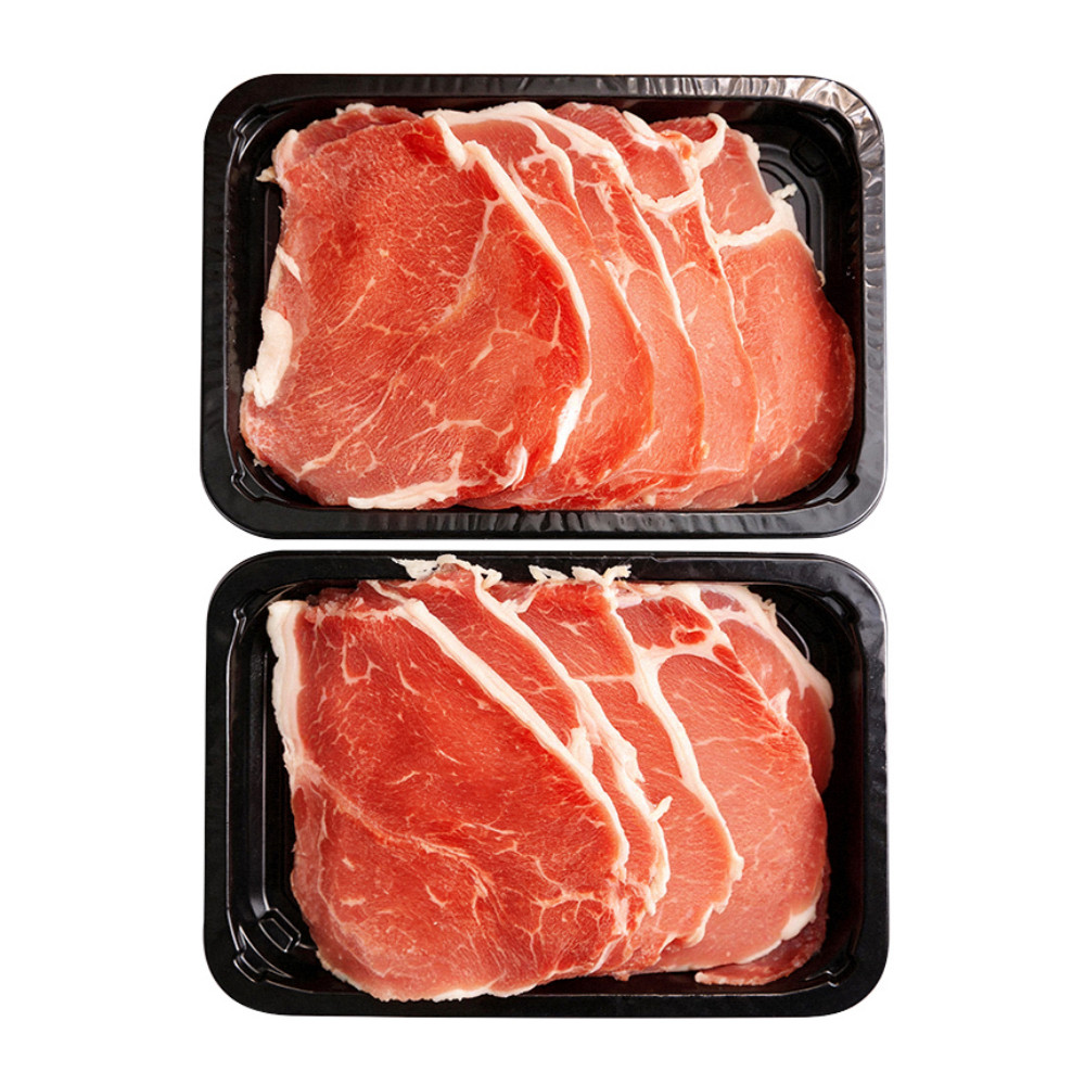 进口谷饲保乐肩牛肉片  200g*2盒火锅烧烤涮煮牛肉食材