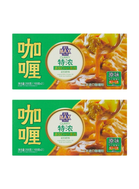 盒马MAX 特浓咖喱块 原味 200g*2