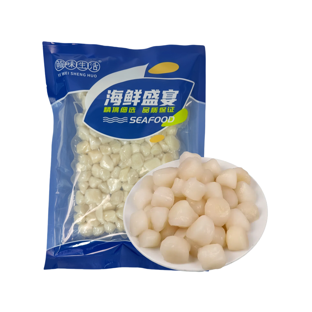 鲜冻原浆鲜贝柱 1kg (80-100/454g)