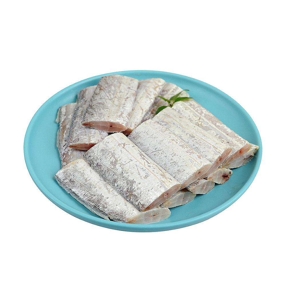 鲜冻三去东海带鱼段 1.5kg (150-200g/条)