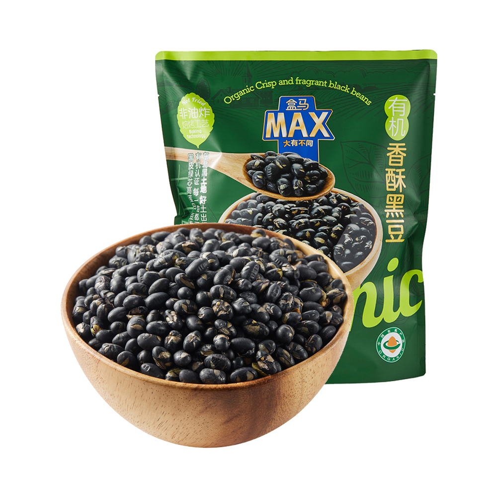 盒马MAX有机香酥黑豆坚果炒货