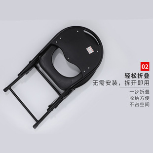 家用可折叠坐便椅厕所凳加固老人孕妇坐便凳卫生间坐便椅子坐便器