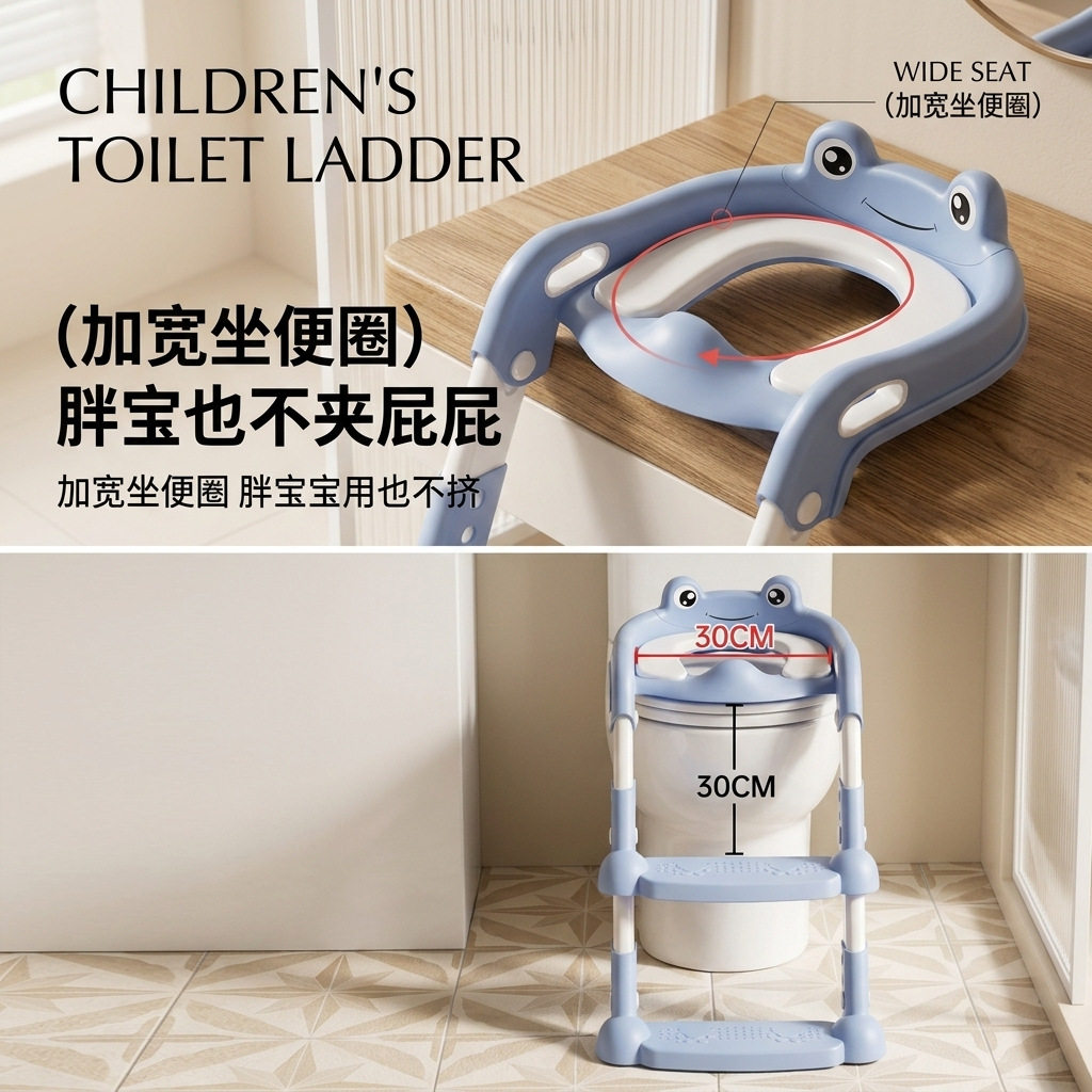 儿童马桶楼梯式男童女圈