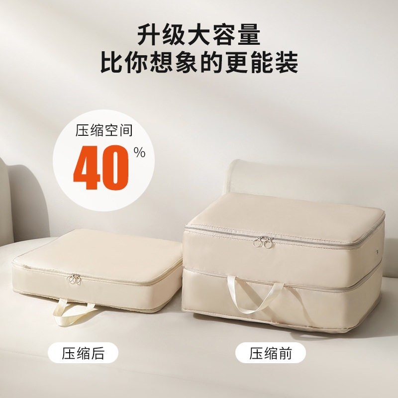 大容量压缩棉被收纳袋家用分类整理收纳涤纶袋子旅行羽绒服收纳包