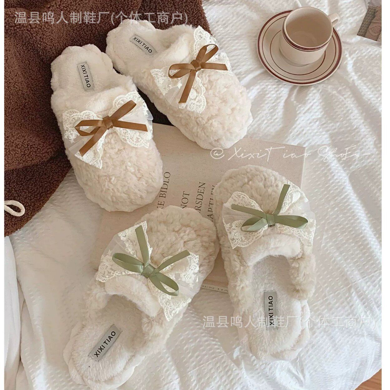 女士冬季棉拖鞋女款学生