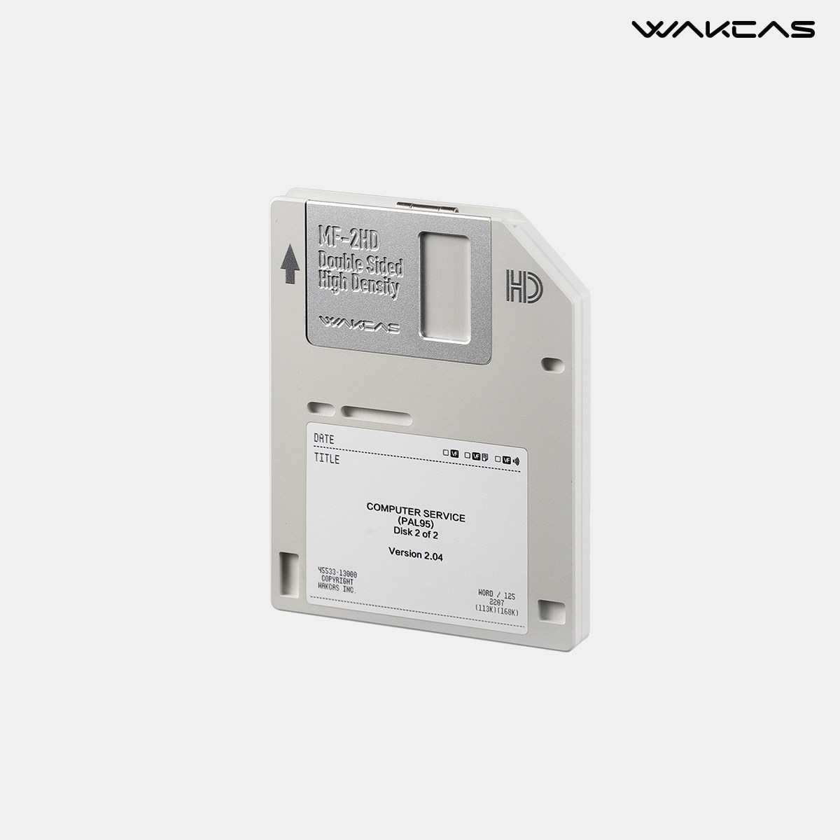 Wakcas 机械软盘造型磁吸手机架原创设计个性潮流手机磁吸支架小