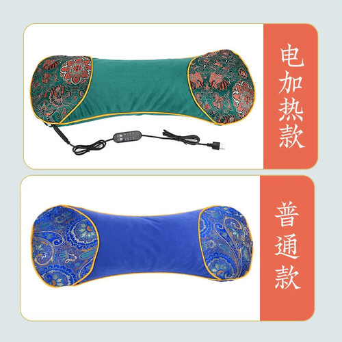 电加热艾草颈椎枕｜热敷护颈助眠