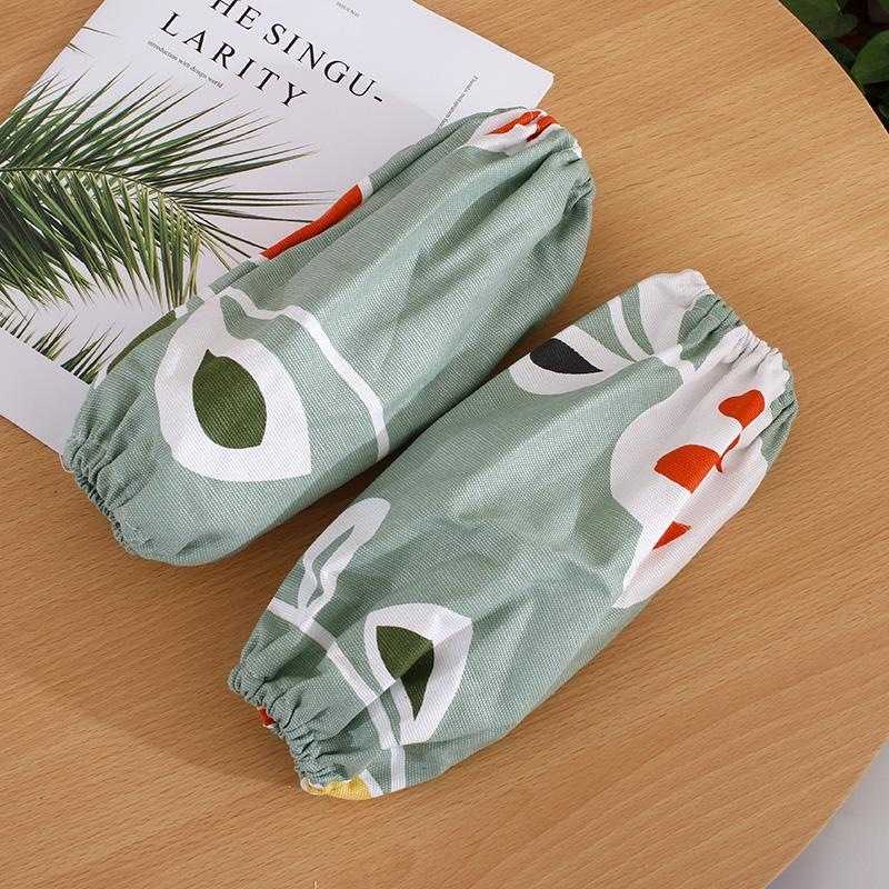 纯棉防污袖套男女通用长款劳保