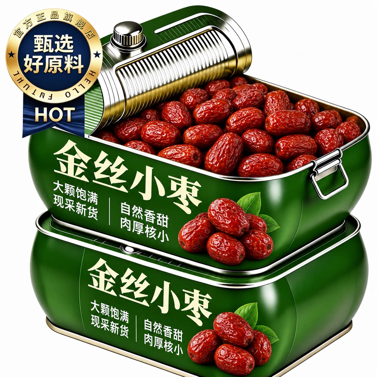 河北沧州金丝小枣官方旗舰店特级特产红枣2026新货优质免洗零食