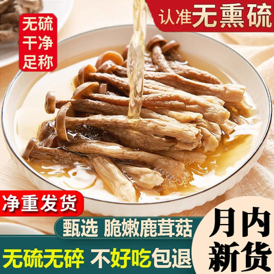 高山鹿茸菇干货特级正品官方旗舰店包装袋500克一级优质福建