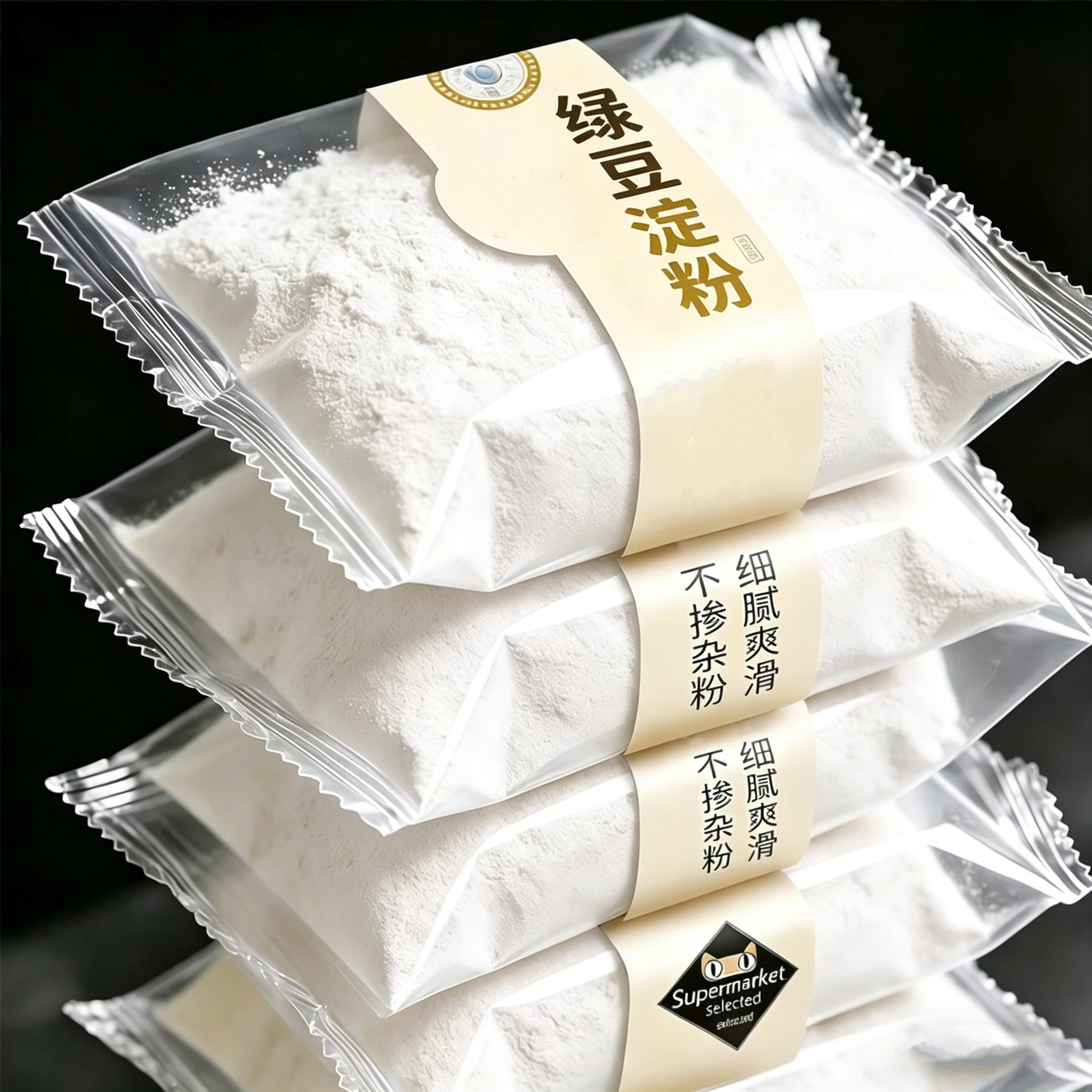 农科院推荐绿豆淀粉凉粉专用独立包装200g可做两斤正品官方旗舰店