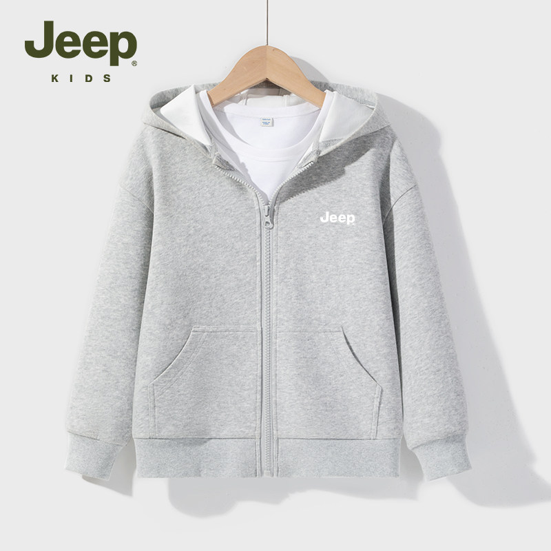 Jeep吉普童装儿童开衫外套