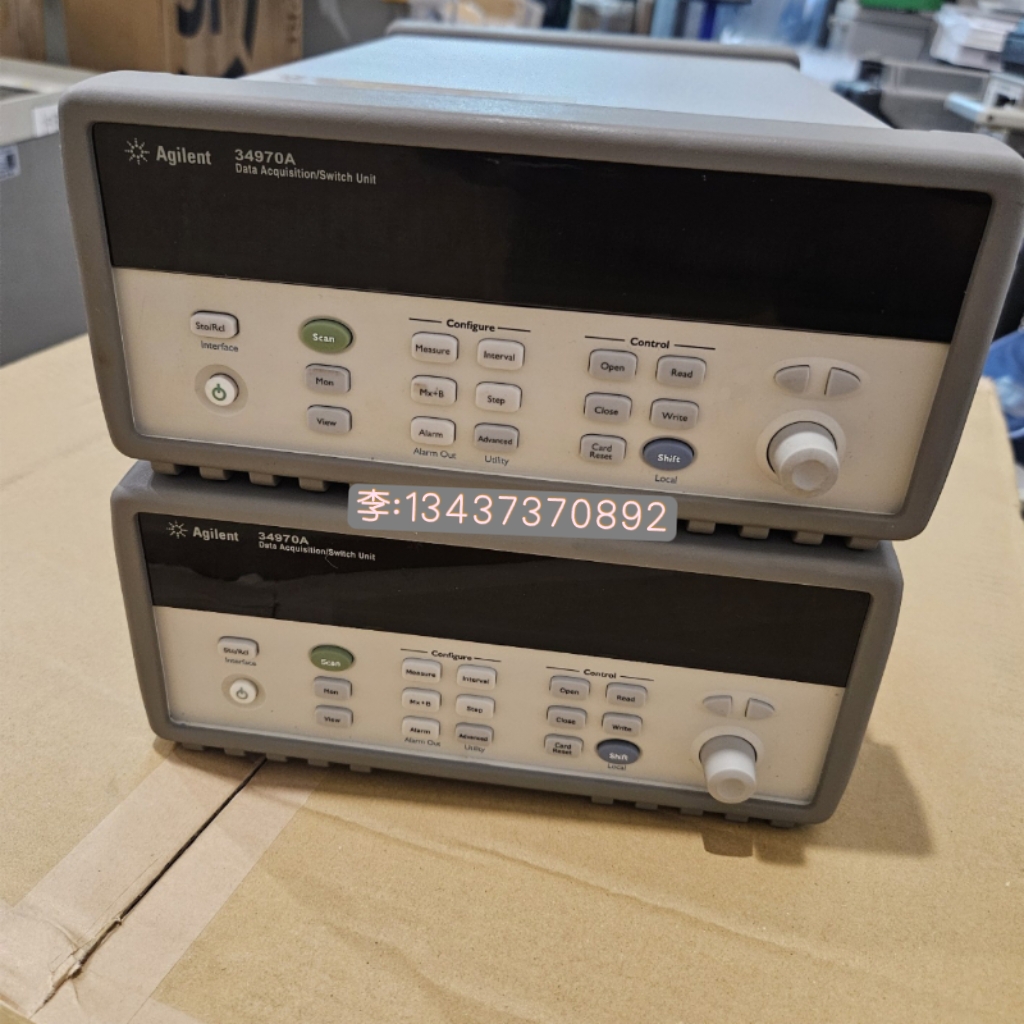 是德科技 安捷伦34970A 34972A DAQ973A DAQ970A数据采集仪器表