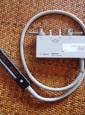 是德 安捷伦16334A 16034G 16047E 16192A 16089A电桥测试夹具