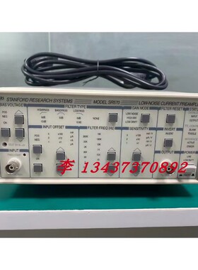 斯坦福SR570 SR650 SR620 SR850 SR560 810低噪声前置电压放大器