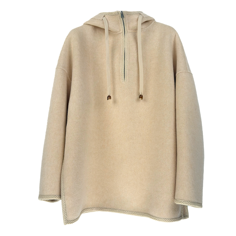 【来了就好】半拉链连帽大衣款FH1025-LSM