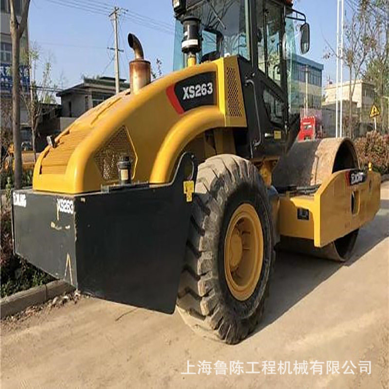 转让压实机械 徐工、柳工等二手振动压路机保修一年