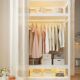 挂衣架落地卧室金属货架衣柜家用开放式 简易置物架 衣帽间架子组装