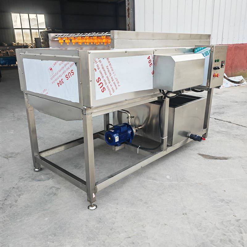 螺旋毛辊白萝卜清洗机 全自动洗萝卜机器 萝卜去泥设备