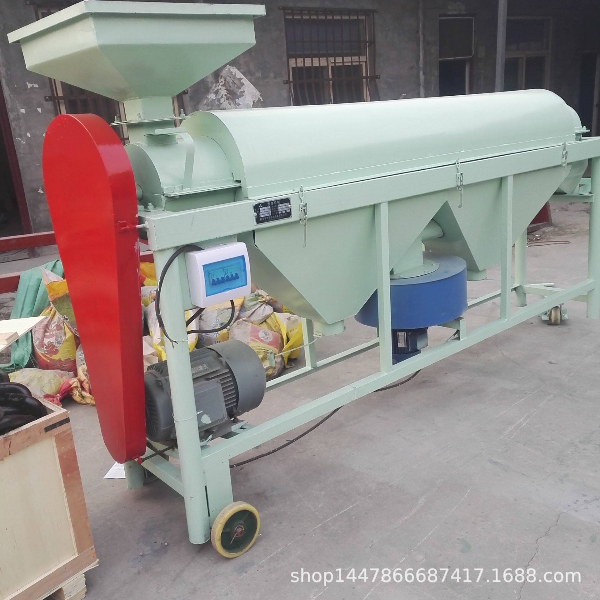 家用小型粮食抛光机 鸽粮去灰尘浮霉抛光机 红小豆亮度打磨机厂家