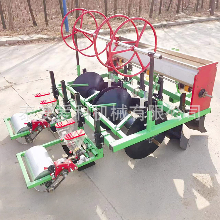四轮车带起垄谷子高梁点播机油菜萝卜高梁蔬菜精播施肥滴灌苜蓿