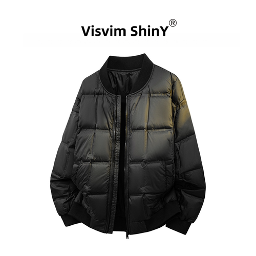 VISVIM SHINY羽绒服男款2026新款立领轻便鸭绒内胆防寒保暖厚外套