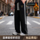 新款 经典 加绒休闲裤 BOYBLOOM男式 阔腿运动风冬季 爆款 直筒宽松卫裤