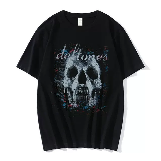Футболка тура DEFTONES Around the Fur Tour Band Concert Punk Хип Хол