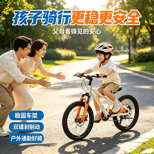 雷克斯星际19-20-22寸学生单车