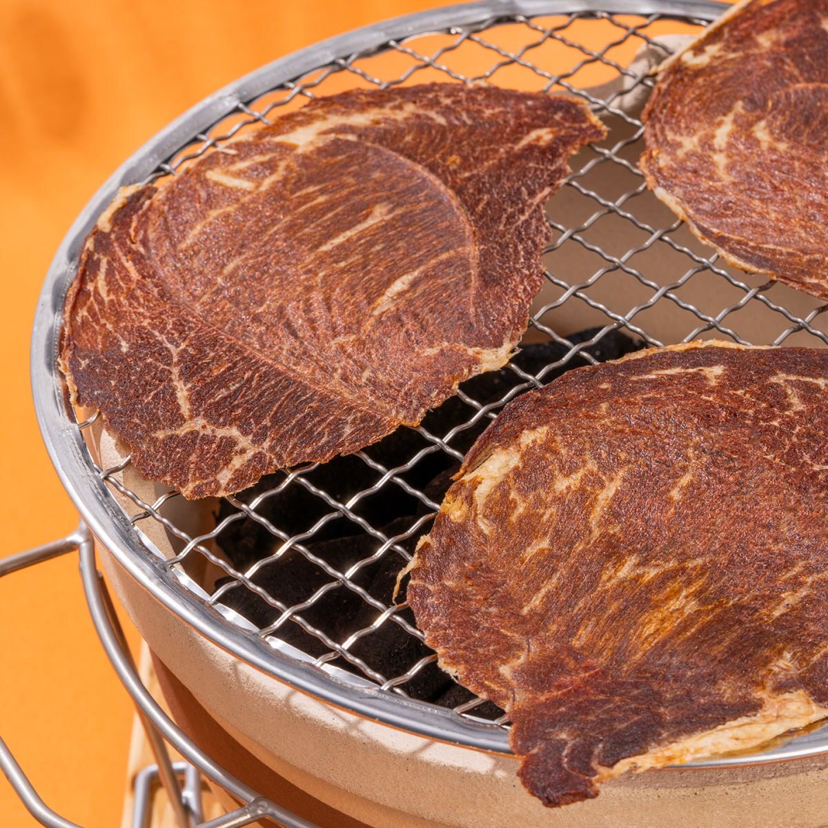 牛肉脆片牛肉干裕杨原味牛排脆30g/盒装大片薄切烘烤风干薄片零食