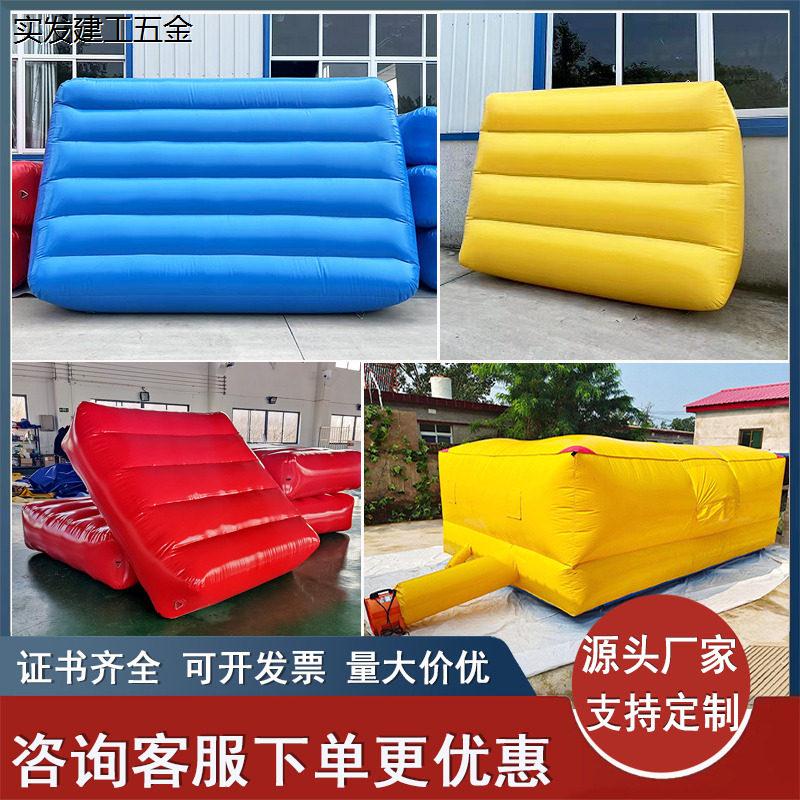 消防安全气垫救援工地高图片